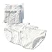 benetia Girls' Underwear Soft Cotton 4-8- Pack