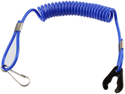image for KeylessOption PWC Jet Ski WaveRunner Key Lanyard Stop Kill Switch Safe