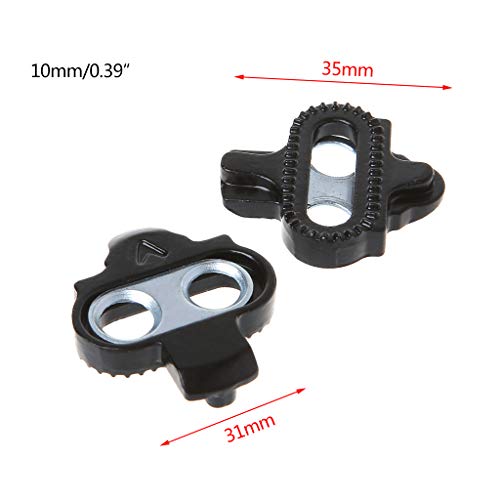 Junlinto 1 Set Pedal Plate Bicycle Self Locking Pedals Accessories Shoe Cleats Riding Parts for Shimano