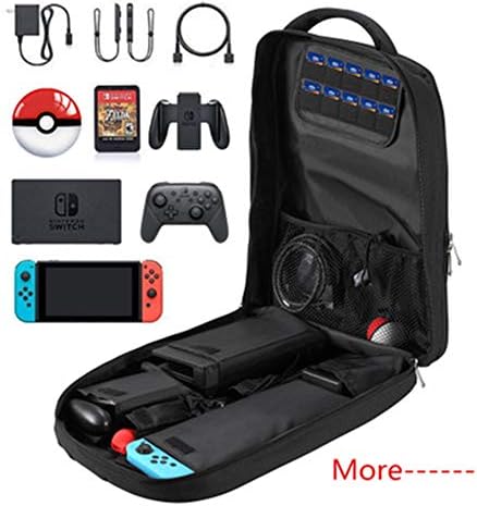 Nintendo Switch専用 収納バッグ ニンテンドースイッチ 大容量 旅行 外出 リュック 防水 防汚 耐衝撃 全面保護 脫着簡単 便利 収納力抜群 任天堂スイッチ アクセサリー