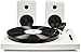 Crosley T100 2-Speed Bluetooth Turntable System with Stereo Speakers, Whitethumb 2