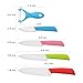 Ceramic Knife Set, Yuteea 6 Piece Kicthen Knife Set and Vegetable Peeler Set with Adjustable Holder Stand
