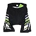 sponeed Padded Cycling Short Tights Biccycle Padded Cycle Shorts for Men US XL Multi Green