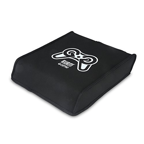 BUBM PS4 Slim Dust Proof Neoprene Cover Sleeve For Sony PS4 Slim Console (Slim & Horizontal, Black)