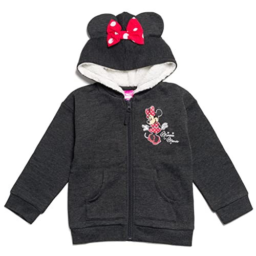 Disney Mickey Mouse Minnie Mouse Lion King Simba Fleece Zip Up Hoodie Newborn to Toddler