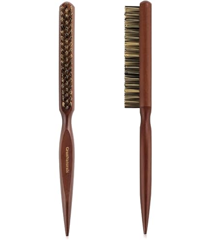 Amazon.com: GranNaturals Hard Bristle Teasing Hair Brush for Women