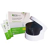 TCS & Sonic Cleaner - 6 Months Concentrated Cleaner for Flexible Dentures, Weekly Sachets (Batteries Not Included)