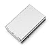Tinksky Cigarette Case Lightweight Aluminium Silver Cigarette Box Cigar Protective Cover (Silver)