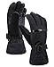 Verabella Men's Thinsulate Insulation Touchscreen Snow Ski Gloves w/Zipper Pocket