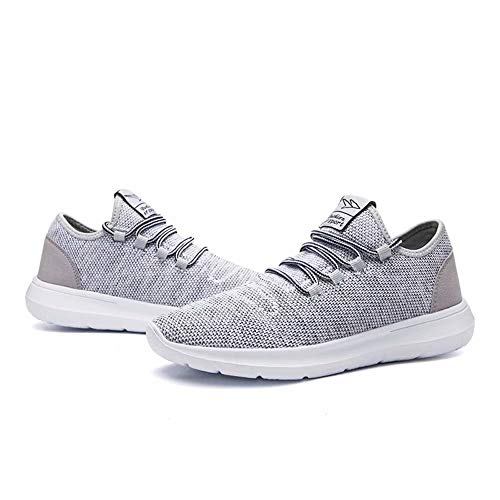 Srenket Mens Casual Athletic Sneakers Comfortable Running Shoes Light Tennis Zapatos Footwear for Men Walking Workout Gray47