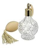 Topxome 100ml Clear Crystal Vintage Style Perfume