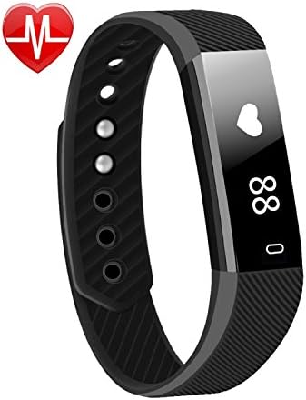 (Updated Version) Fitness Tracker,Letufit Fitness Tracker with Heart Rate Monitor Wearable Smart Band