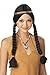 California Costumes Women's Indian Maiden Wig, Black, One Size