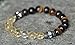 Success, Abundance Citrine, Tiger's Eye Gemstone Mala Bracelet, Money Bracelet,Citrine Pyrite Bracelet, Gemstone Yoga Bracelet