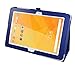 Acer Iconia One 10 B3-A20 Case,Mama Mouth PU Leather Folio 2-folding Stand Cover with Stylus Holder for 10.1