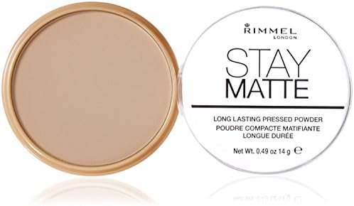 Rimmel Stay Matte Pressed Powder, Transparent [001], 0.49 oz (Pack of 12)