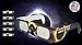 Solar Eclipse Glasses | ISO Certified | Safe for Direct Sun Viewing | Eye Filters | Made in the USA | 5 Pack | by Sol Specs
