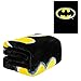 JPI Flannel Fleece Plush Blanket - Batman Emblem - Queen Bed 79