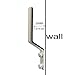 Snowboard Storage Rack Display Rough Wall Mounted Storage Rack - Fit most snowboards (No thicker than 30MM)
