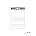 Jot & Mark To Do List 3x5 Inch Vertical Index Cards (Pack of 100)