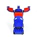 WonderPlay Transforming Truck Toy 2 in 1 Truck Realistic Robot for Girls and Boys - Bump and Go Action with Sounds and Colorful Lights