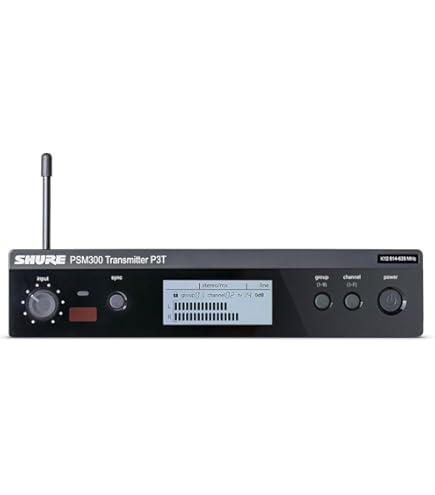 SHURE P3RーJB Amazon.com: Shure P3R Wireless Bodypack Receiver for PSM300