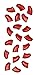Purrdy Paws Soft Nail Caps for Dog Claws RED X-Large