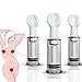 VENNATAO US 3 PCS Game B~rêást N~ípplé Sucker C-lítóris Massager Female N~ípplé Clamps P-úmp B~rêást Enlarger V-íbrating for Women