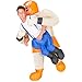 Bodysocks Mexican Wrestler Inflatable Costume for Adults (One Size)