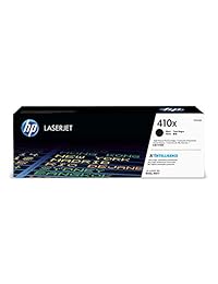 HP 410X (CF410X) cartucho de tóner negro, de alto desempeño, original LaserJet
