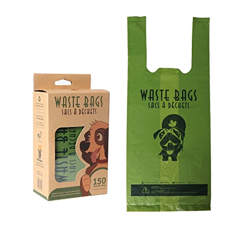 Extra Large Dog Poop Bags With Handles IUCN Water