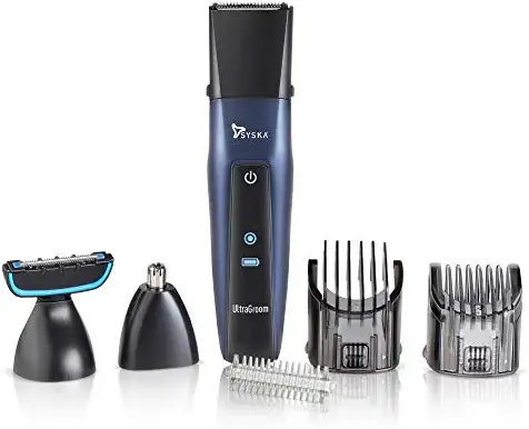 SYSKA HT3030K Ultragroom Pro Styling 5in1 Kit with 50Min Runtime (Blue)