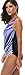 CharmLeaks Women's High Neck One Piece Backless One Piece Swimsuit One Piece Swimsuit for Women M