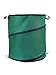 TABOR TOOLS Pop Up Waste Bag, Kangaroo Bag, Reusable Yard Waste Bag, Collapsible Leaf Container with Pop-Up Spring, Canvas Trash Can for Garden, RV or Camping (30 Gal). TR35A.