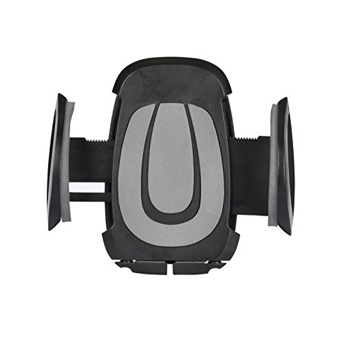 SuperArt Universal iphone holder 360 Mount Holder Cradle Compatible with iPhone 7 7 Plus SE 6s 6 Plus 6 5s 5 4s 4 Samsung Galaxy S6 S5 S4 LG Nexus Sony Nokia and More (Black)