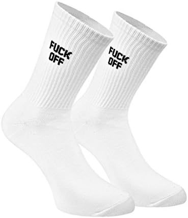 Unisex Funny Words Socks Sick Socks For Women Mens Tube Socks