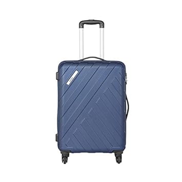 Safari Harbour 65 Cms Polycarbonate Blue Check-In TSA Lock 4 wheels Hard Suitcase