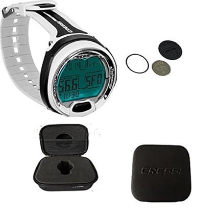 Cressi Leonardo Tauchcomputer im Sparset weiß
