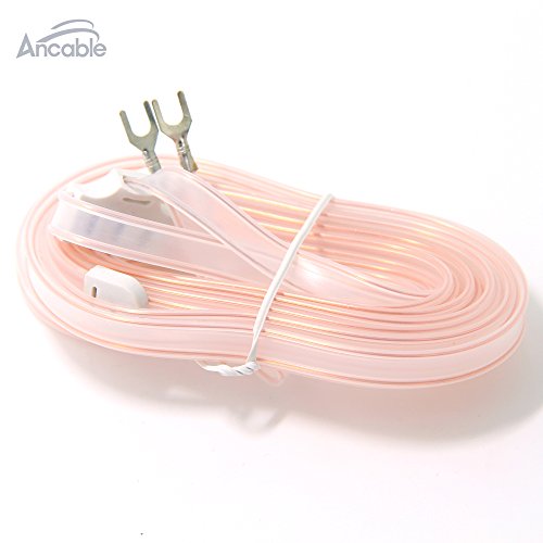 Ancable 300 Ohm FM Antenna T Shape Dipole Radio Ant with Spade Terminal for Yamaha Sharp JVC Denon Marantz Vintage Stereo Tuner Receiver