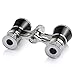 Uarter Opera Glasses Theater Vintage Binoculars with Chain Necklace Black-Silver