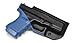 Concealment Express IWB KYDEX Holster: fits Glock 29/30 (CF BLK, RH) - Inside Waistband Concealed Carry - Adj. Cant/Retention - US Made