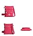 Govc Simple Lightweight Multi-pocket Waterproof Nylon Casual Shoulder Crossbody Bags Zipper Handbags (Black)