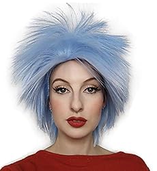 ALLAURA – Blue Thing Wig – Crazy Spiky Anime