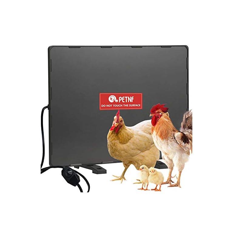 PETNF Chicken Coop Heater 140 Watts Radiant Heat Chicken Heater Energy