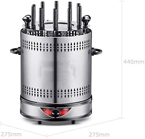 review UXZDX CUJUX Electric Barbecue Electric Oven Household Automatic Rotary Skewer Smokeless Barbecue Grill Cup