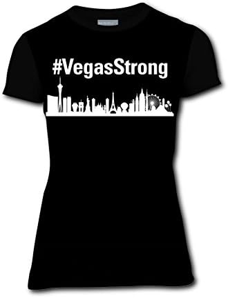 enrgbnhzad 321 Women's Girl's Casual Graphics Las Vegas Strong Nevada 3D Printed T-Shirts Short Sleeve Tops Tees 3XL
