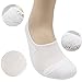 Pro Mountain No Show Socks Size M Assorted 4 Pack Women Cotton Cushion Footies Liner Sneakers Workout Loafer Footies Flats US Shoe 8-10