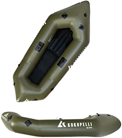 Kokopelli Packraft - XPD - Multi-Use Inflatable Packraft - Olive Green