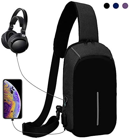 Chest Sling Shoulder Backpacks Bags Crossbody Rope Triangle Hiking Daypack