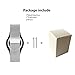 Cbin Smartwatch Samsung Gear S2 Classic/Gear Sport Band, Stainless Steel Magnetic Mesh Milanese Loop Closure Replacement Band For Samsung Gear Sport SM-R600 & Gear S2 Classic SM-R732 SM-R735 Silver